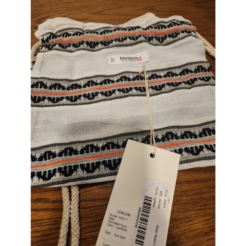 Lemlem Riban Beach Pouch